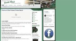Desktop Screenshot of poteetpirateband.org